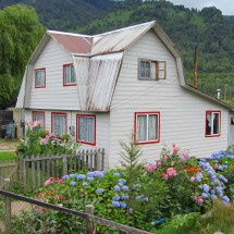 Old German style house in Puyuhuapi